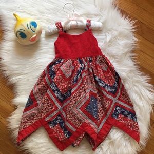 Toddler Boho Handkerchief Dress